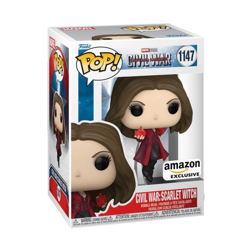 Funko POP! Marvel: Captain America: Civil War #1147 - Civil War: Scarlet Witch (Amazon Exclusive)