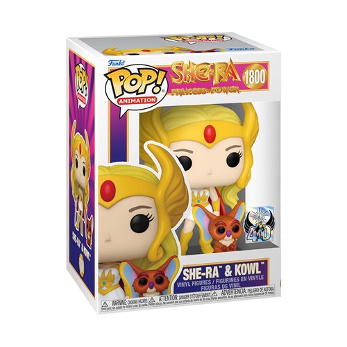 [PRE-ORDER] Funko POP! Animation: She-Ra: Princess of Power 40th Anniversary #1800 - She-Ra & Kowl