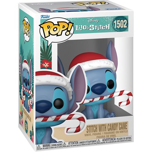 [PRE-ORDER] Funko POP! Disney: Lilo and Stitch #1503 - Stitch with Candy Cane