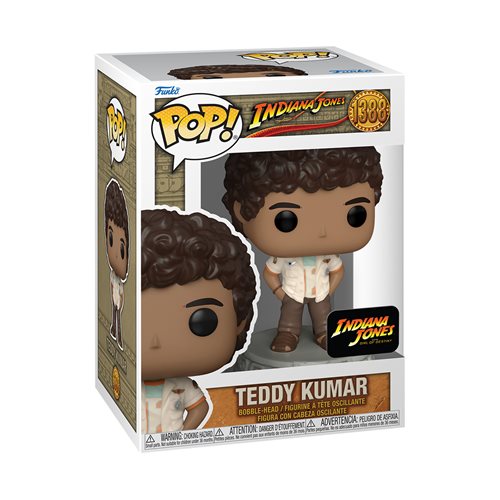 Funko POP! Movies: Indiana Jones and the Dial of Destiny #1388 - Teddy Kumar