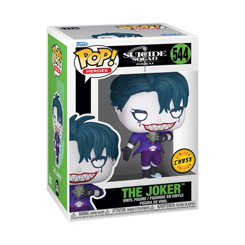 [PRE-ORDER] Funko POP! Heroes: Suicide Squad Isekai #535 - The Joker (Common + Chase Bundle)