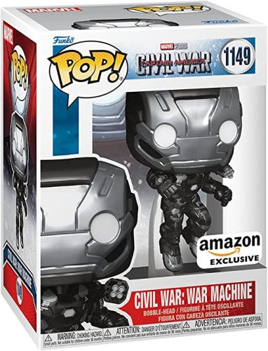 Funko POP! Marvel: Captain America: Civil War #1149 - Civil War: War Machine (Amazon Exclusive)