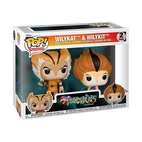 Funko POP! Television: Thundercats - Wilykat & Wilykit (2 pack)