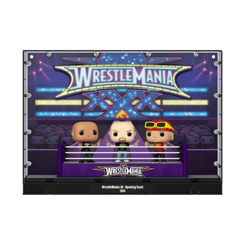 Funko POP! Deluxe Moments: Wrestlemania 30 Opening Toast #05 - The Rock / Stone Cold Steve Austin / Hulk Hogan