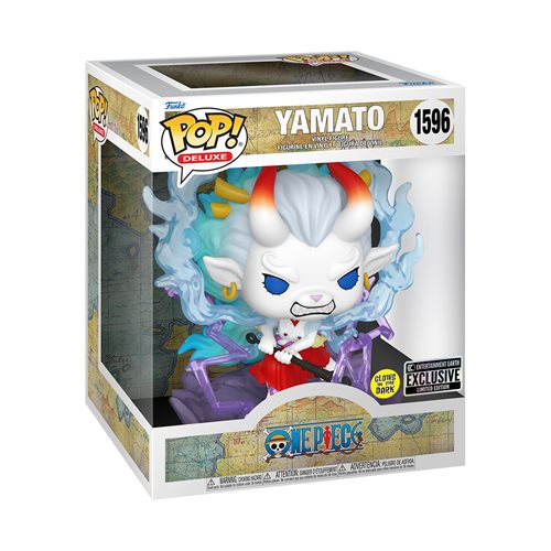 Funko POP! Animation: One Piece #1596 - Yamato (Deluxe) (GITD) (Entertainment Earth Exclusive)