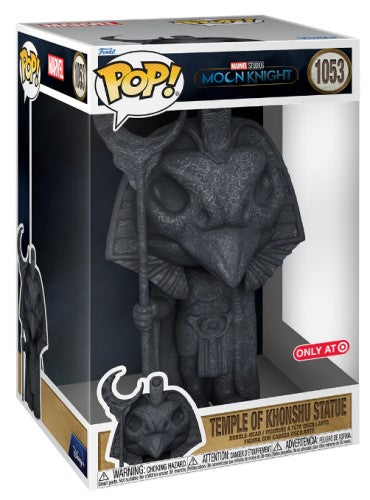 Funko POP! Marvel: Moon Knight #1053 - 10 inch Temple of Khonshu Statue (Target Exclusive)