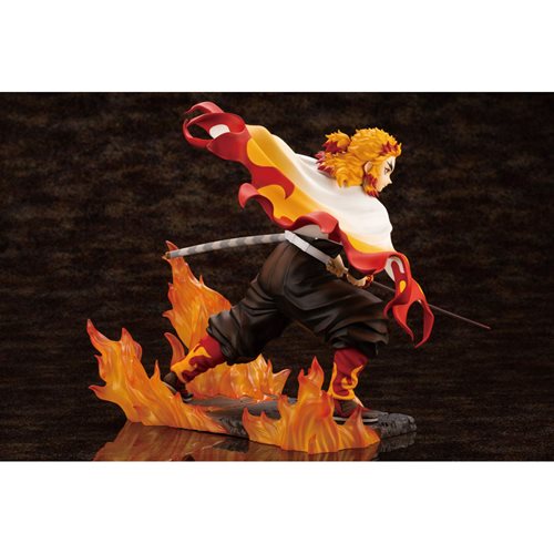 Demon Slayer: Kimetsu no Yaiba Kyojuro Rengoku ARTFX J 1:8 Scale Statue