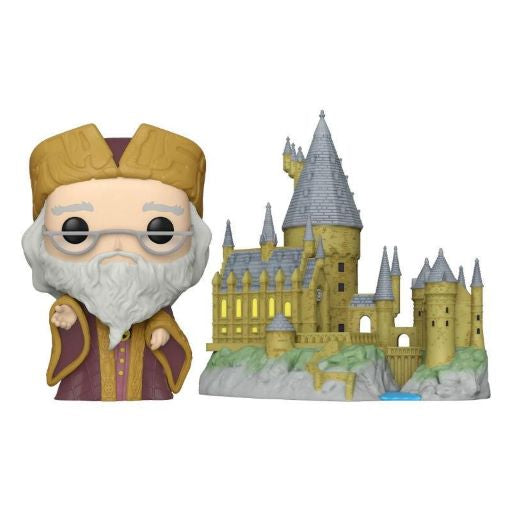 Funko POP! Town: Harry Potter and the Sorcerer's Stone 20th Anniversary - Dumbledore with Hogwarts