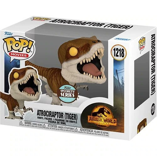 Funko POP! Movies: Jurassic World: Dominion #1218 - Atrociraptor (Tiger) (Specialty Series)