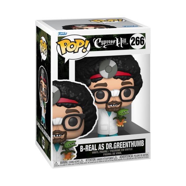 Funko POP! Rocks - Cypress Hill #266: B-Real as Dr.Greenthumb