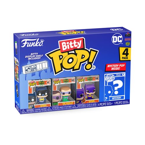 Funko POP! Batman - Batman 1966 Bitty Pop! (Mini-Figure 4-Pack ...