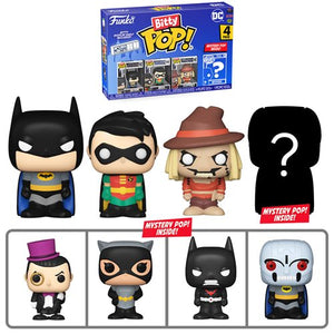 Funko POP! Batman - Batman Bitty Pop! (Mini-Figure 4-Pack)