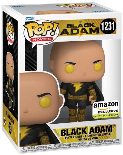 Funko POP! Movies: Black Adam #1231 - Black Adam (GITD) (Amazon Exclusive)