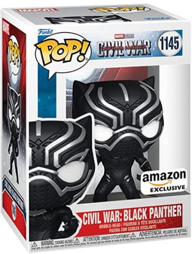 Funko POP! Marvel:Captain America: Civil War #1145 - Civil War: Black Panther (Amazon Exclusive)
