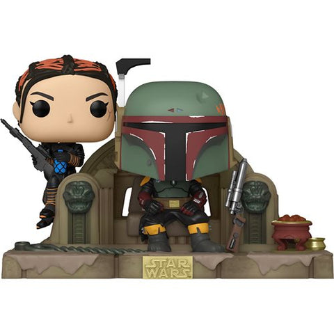 Funko POP! TV Moments: The Mandalorian #486 - Boba Fett and Fennec Shand