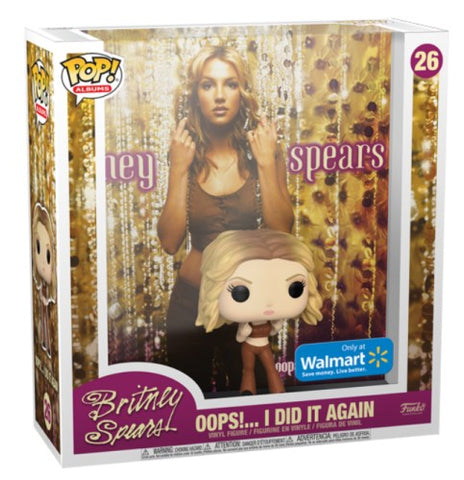 Funko POP! Albums: Britney Spears #26 - Oops!... I Did It Again (Walmart Exclusive)