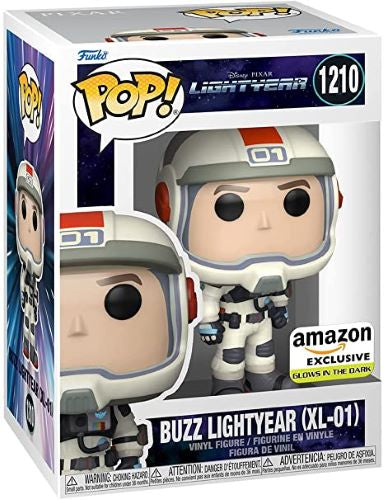 Funko POP! Disney: Lightyear #1210 - Buzz Lightyear (XL-01) (GITD) (Amazon Exclusive)