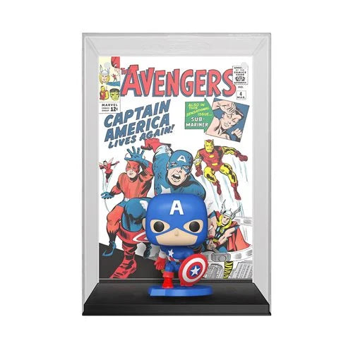Funko POP! Comic Covers: The Avengers #27 - Captain America