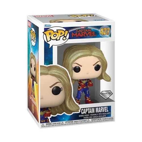 Funko POP Marvel Captain Marvel 427 Captain Marvel Diamond