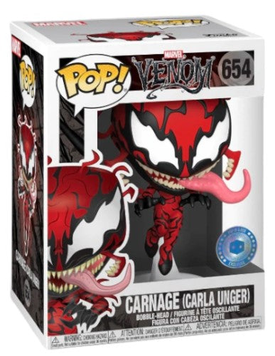 Funko POP! Marvel: Venom #654 - Carnage (Carla Unger) (PIAB Exclusive)
