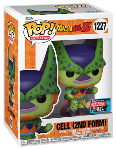 Funko POP! Animation: Dragon Ball Z #1227 - Cell (2nd Form) (2022 Fall Convention Exclusive)