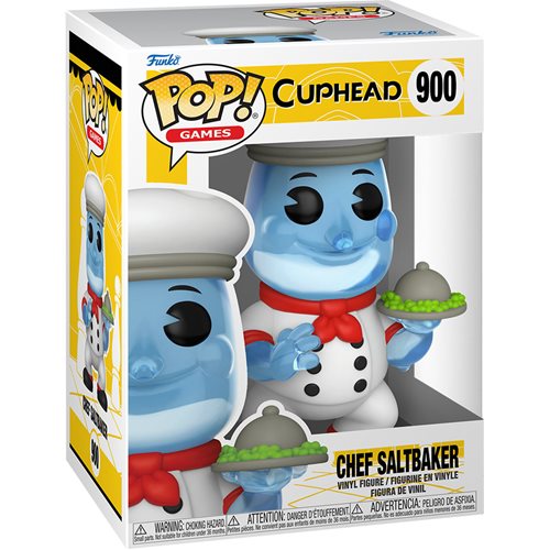 Funko POP! Games: Cuphead #900 - Chef Saltbaker (Common + Chase Bundle)