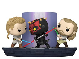 Funko POP! Star Wars: Duel of The Fates #505, #506 & #508 - Obi Wan, Darth Maul & Qui-Gon Jinn (Amazon Exclusive)