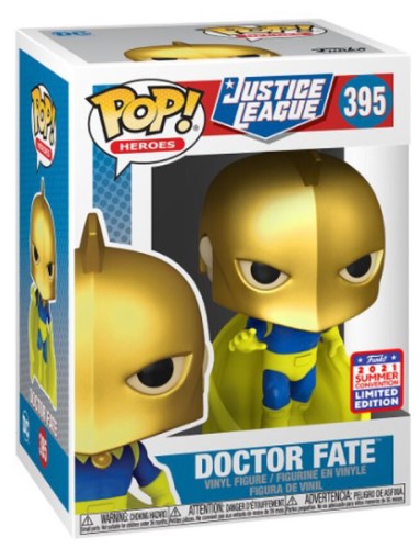 Funko POP! Heroes: Justice League #395 - Doctor Fate (2021 Summer Convention Exclusive)