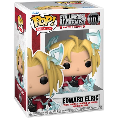 Funko POP! Animation: Fullmetal Alchemist: Brotherhood #1176 - Edward Elric (Common + Chase Bundle)