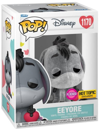 Funko POP! Disney: Winnie The Pooh #1170 - Eeyore (Flocked) (Hot Topic Exclusive)