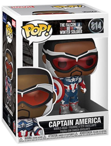 Funko POP! Marvel: The Falcon and the Winter Soldier #814 - Captain America
