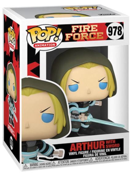 Funko POP! Animation: Fire Force #978 - Arthur With Sword