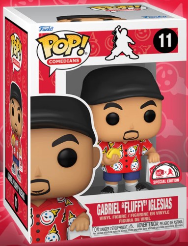 Funko Pop! Comedians Gabriel (Fluffy) Iglesias Special Edition Figure #11