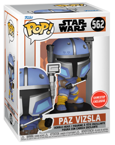 Funko POP! Star Wars: The Mandalorian #562 - Paz Vizsla (Gamestop Exclusive)