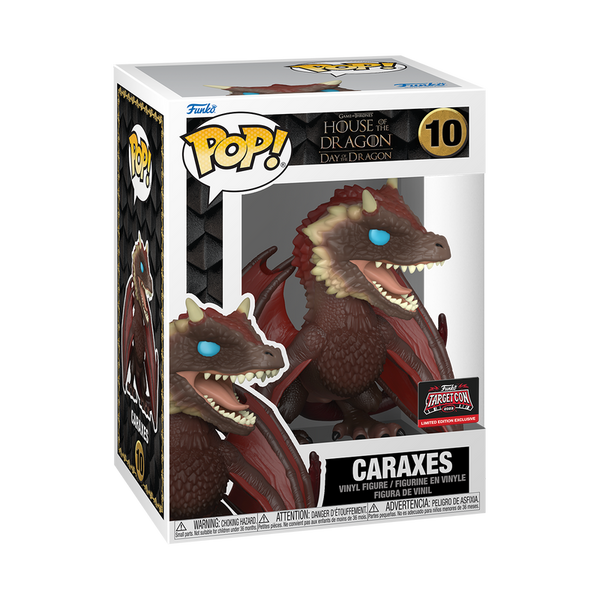 Funko POP! Television: Game of Thrones: House of The Dragon #10 - Caraxes (Funko Targetcon 2023 Exclusive)