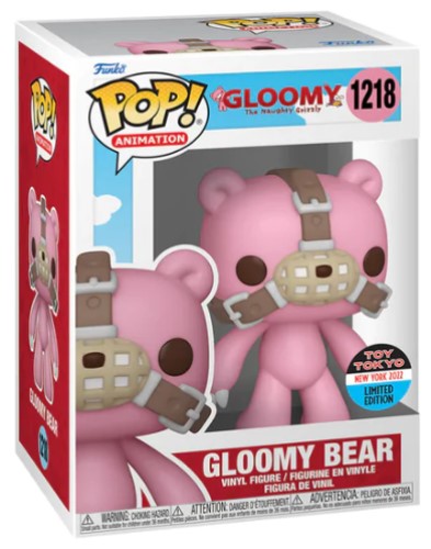 Funko POP! Animation: Gloomy The Naughty Grizzly #1218 - Gloomy Bear (Toy Tokyo New York 2022 Exclusive)