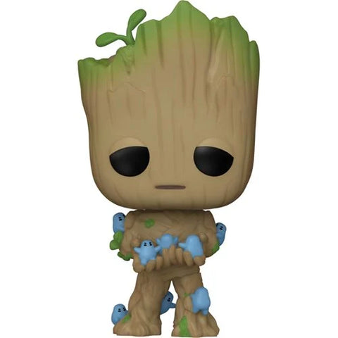 Funko POP! Marvel: I Am Groot #1194 - Groot with Grunds