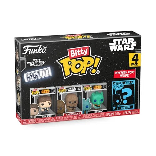 Funko POP! Star Wars - Han Solo Bitty Pop! (Mini-Figure 4-Pack)