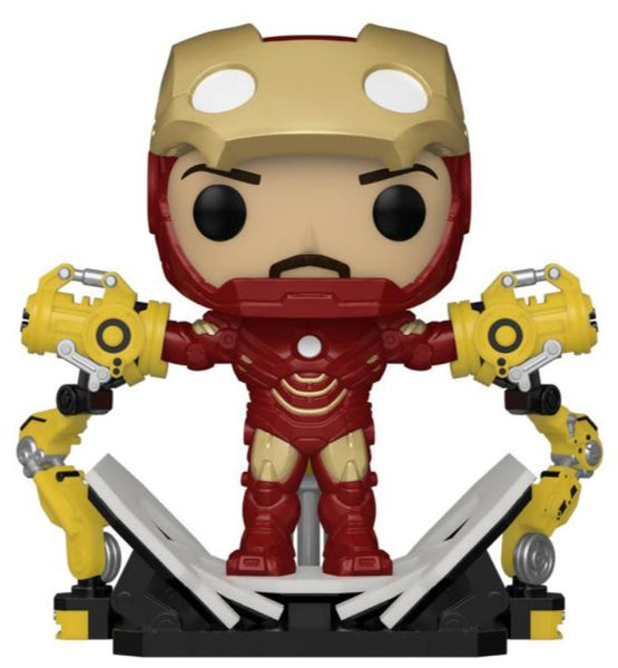 Funko POP! Deluxe: Iron Man 2 #905 - Iron Man with Gantry (PX Previews Exclusive)