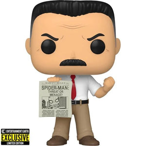 Funko POP! Marvel: Spider-Man #1057 - J. Jonah Jameson (Entertainment Earth Exclusive)