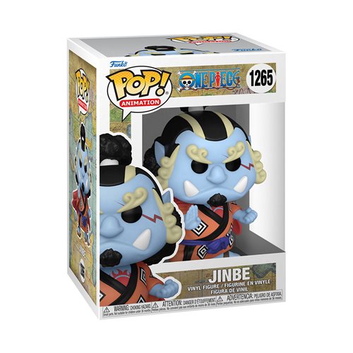 Funko POP! Animation: One Piece #1256 - Jinbe (Common + Chase Bundle)