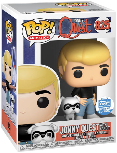 Funko POP! Animation: Jonny Quest #825 - Jonny Quest with Bandit (Funko Shop Exclusive)