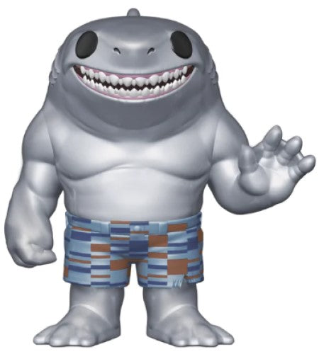 Funko POP! Movies: The Suicide Squad #1114 - King Shark (Metallic) (DC Shop Exclusive)