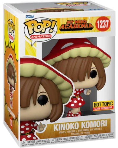 Funko POP! Animation: My Hero Academia #1237 - Kinoko Komori (Hot Topic Class 1B Exclusive)