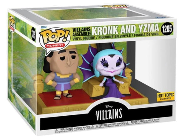 Funko POP! Disney: Villains Assemble #1205 -Krong and Yzma (Hot Topic Exclusive)