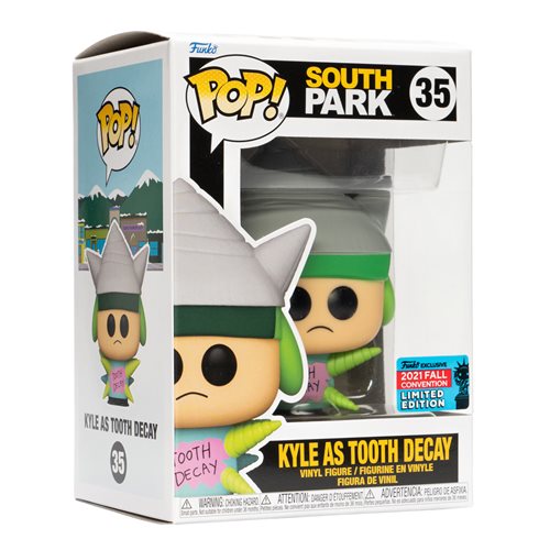 Funko POP! Television: South Park #35 - Kyle as Tooth Decay (2021 Fall Convention Exclusive)