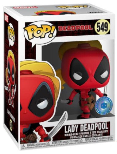 Funko POP! Marvel: Deadpool #549 - Lady Deadpool (PIAB Exclusive)
