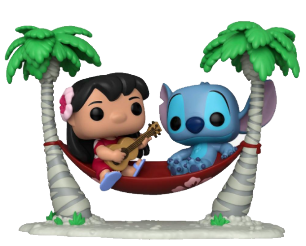 Funko POP! Disney: Lilo and Stitch #1200 - Lilo & Stitch in Hammock (Hot Topic Exclusive)