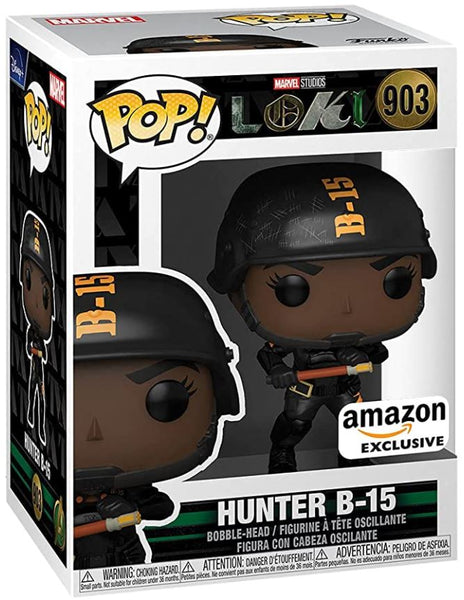 Funko POP! Marvel: Loki #903 - Hunter B-15 (Amazon Exclusive)