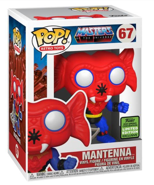 Funko POP! Retro Toys: Master of the Universe #67 - Mantenna (2021 Spring Convention Exclusive)
